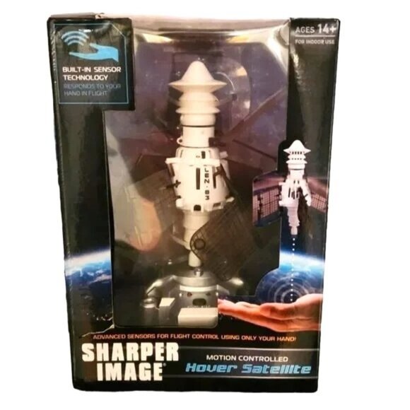 Sharper Image Motion Control Hover Satellite Built-In Sensor Tech Indoor Use 14+ - Picture 1 of 13